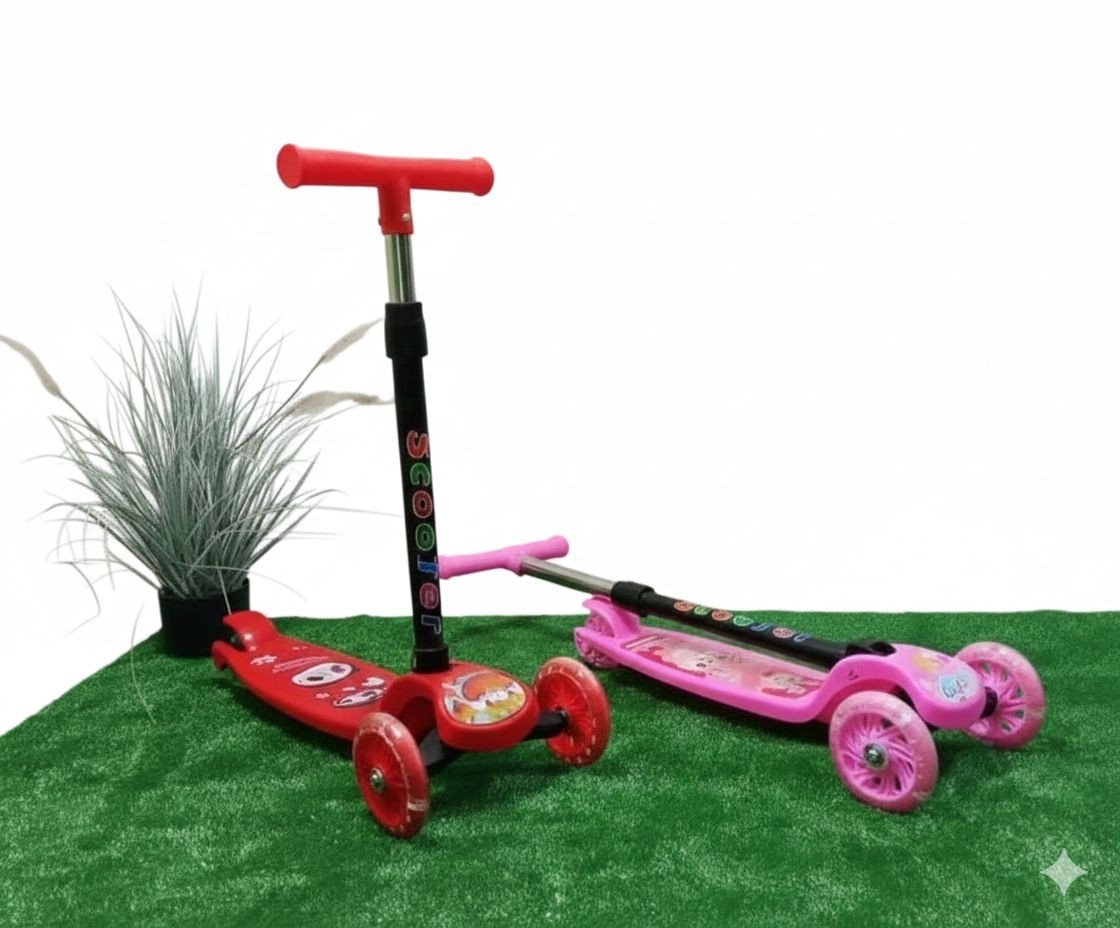 Trottinettes pour enfants – 3 roues, stables et lumineuses ! 1 Trottinettes pour enfants – 3 roues, stables et lumineuses !