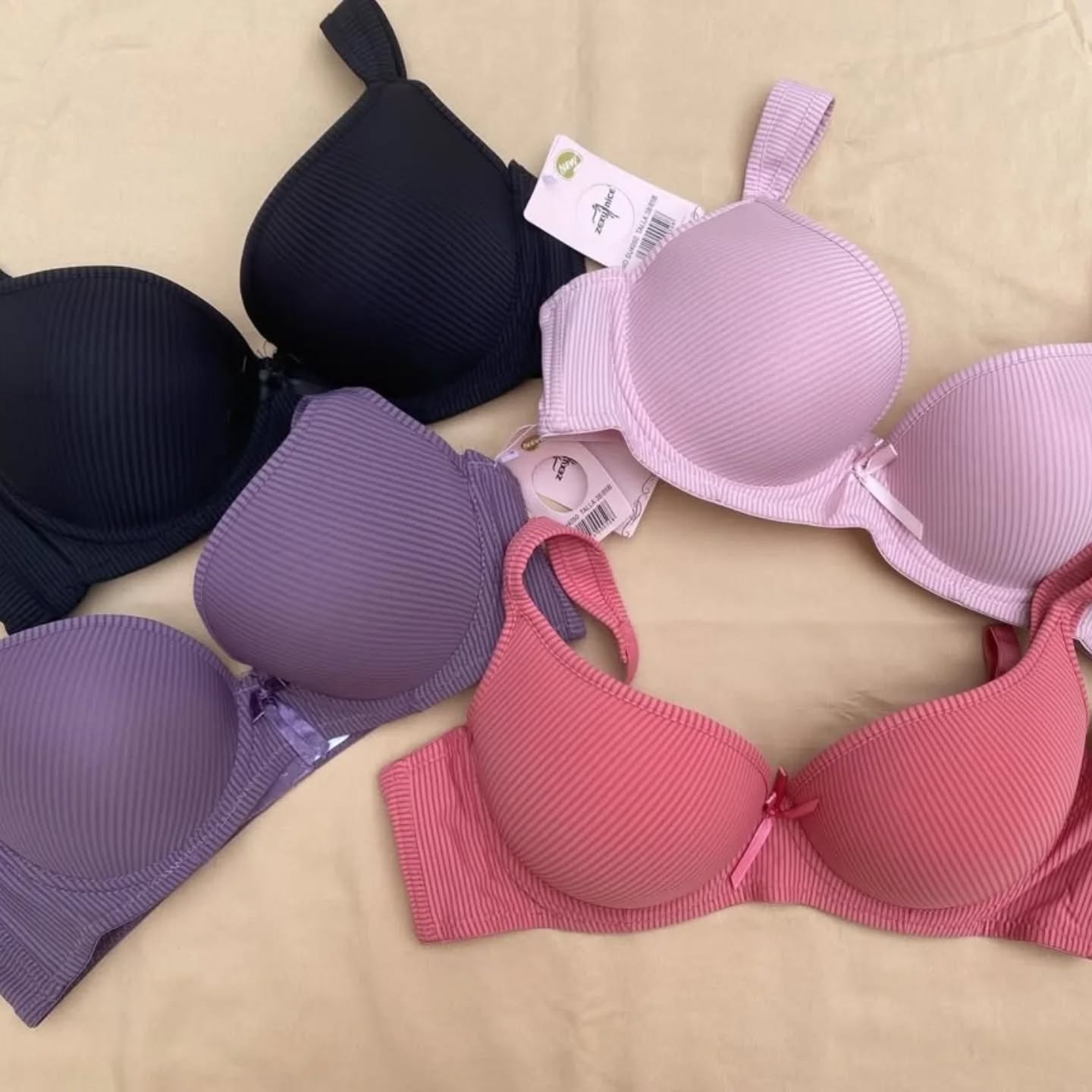 Soutien-gorge Côtelé avec Armatures 1 n