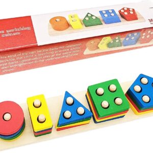 jeu encastrement en bois