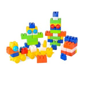 SAC JEUX DE CONSTRUCTION 50 PIÈCES