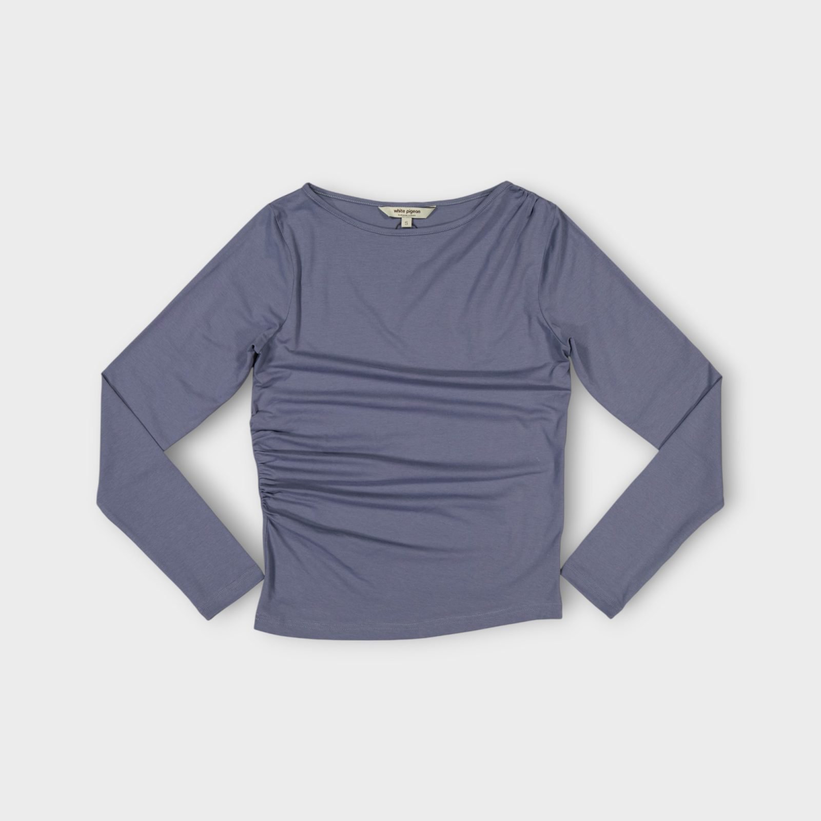 TSHIRT FEMME EN COTON LYCRA 1 WPCALFBLEU INDIGO jpg