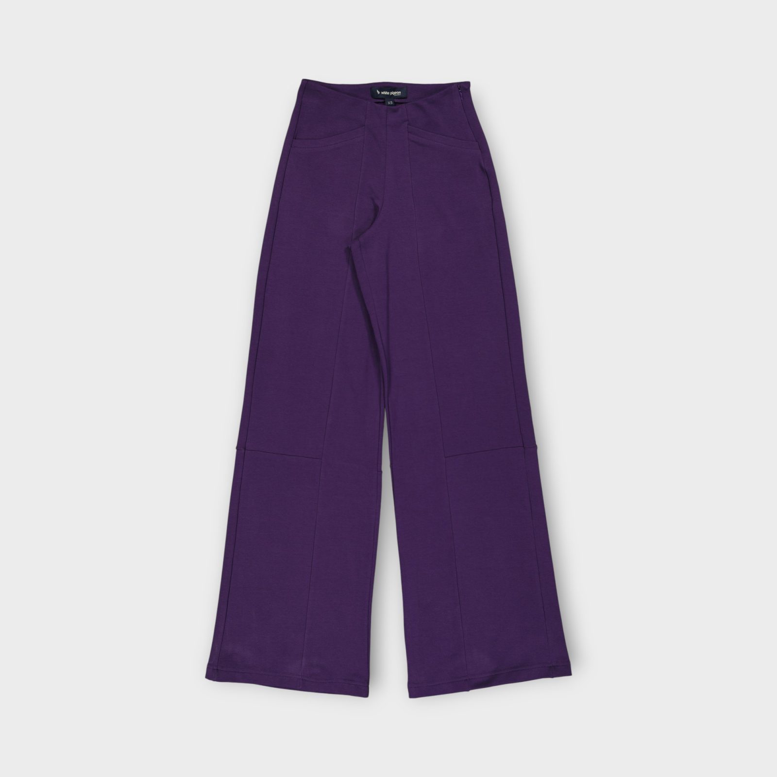PANTALON JOGGING FEMME MOLLETTON COTTON ELASTHANE 1 WPJFE MAUVE WINE jpg