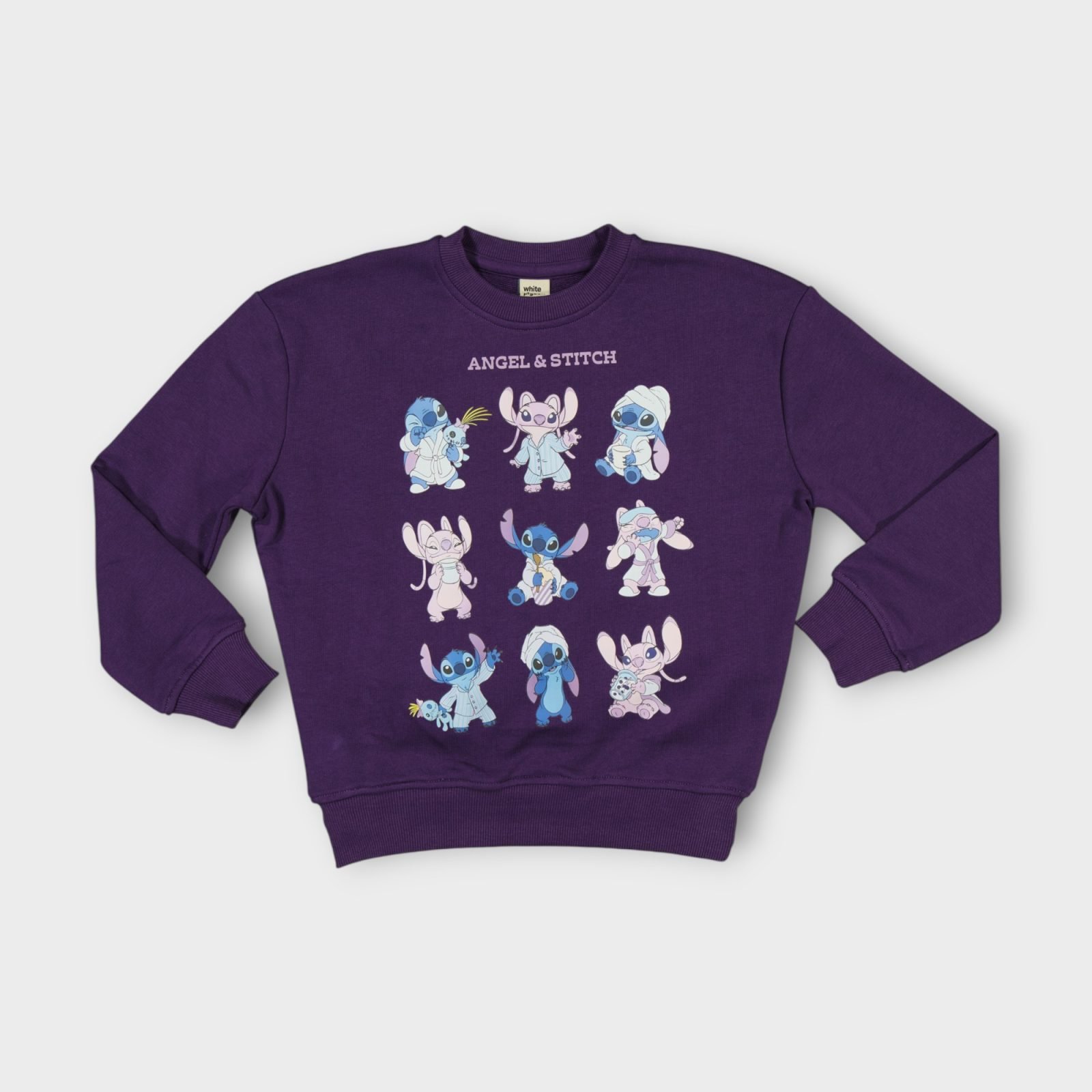 SWEAT COL ROND MOLLETON 100% COTON 1 WPMFCR jpg