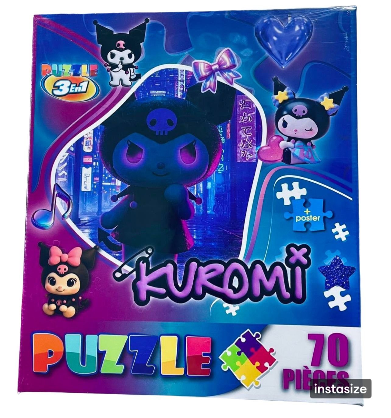 PUZZLE ZOOTOPIA ET KUROMI + UN LIVRE DE COLORIAGE 1 PUZZLE ZOOTOPIA ET KUROMI + UN LIVRE DE COLORIAGE