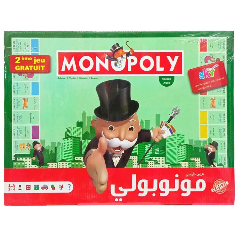 JEUX DE MONOPOLY 1 JEUX DE MONOPOLY