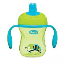 Tasse transition 6 m+ garçon 200 ml Chicco vert