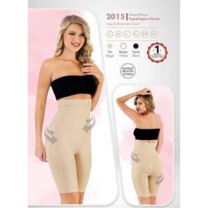 Gaine Amincissante Ventre Et Hanches pour Femme- Beige- taille XL