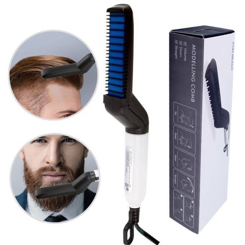 Lisseur Electrique Pour Cheveux et Barbe – Noir 1 Lisseur Electrique Pour Cheveux et Barbe – Noir