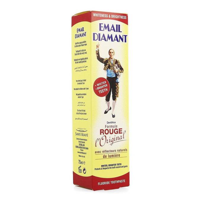 Email Diamant Dentifrice formule Rouge l’Original – Tube 75 ml 1 Email Diamant Dentifrice formule Rouge l’Original – Tube 75 ml