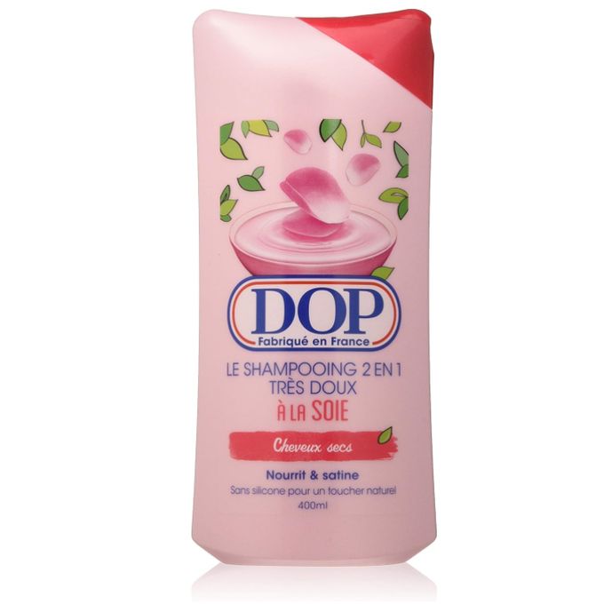 Dop Le Shampooing 2 en 1 Très Doux à la Soie – 400 ml 1 Dop Le Shampooing 2 en 1 Très Doux à la Soie – 400 ml