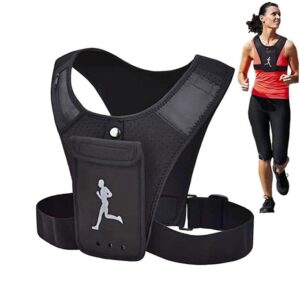 Gilet De Course – Respirant Avec Poche De Téléphone – Ajustable – Unisexe