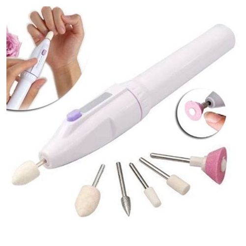 Appareil Soin D’Ongles Electrique – Blanc 1 Appareil Soin D’Ongles Electrique – Blanc