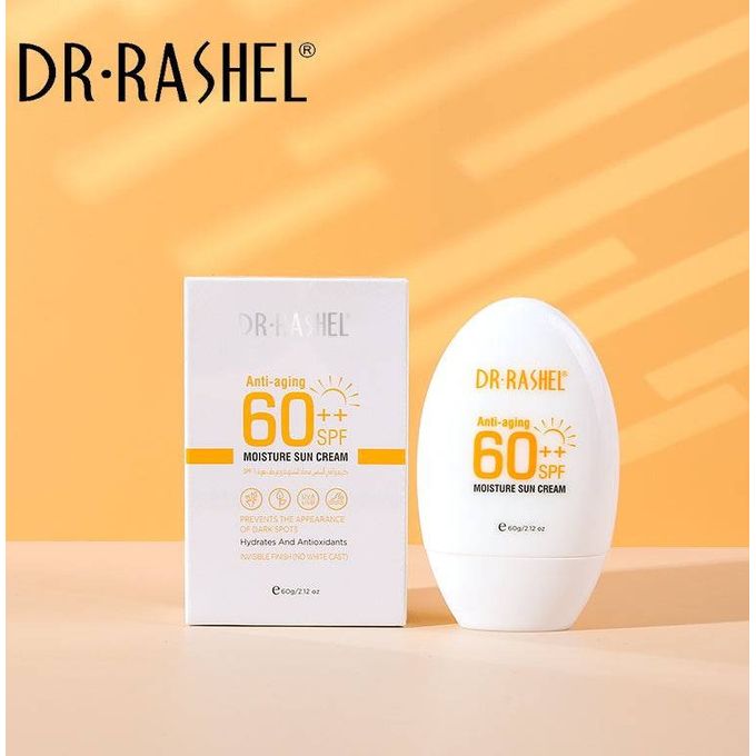 DR Rashel Crème Solaire Anti-Âge SPF 60++ Hydratante 60g 1 DR Rashel Crème Solaire Anti-Âge SPF 60++ Hydratante 60g