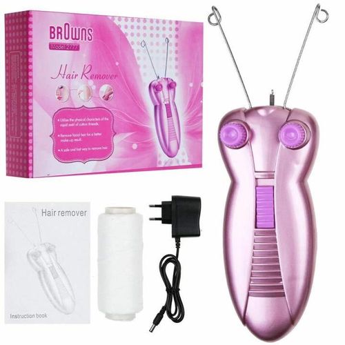 Épilateur de filetage électrique rechargeable – Avec fil de Coton 1 Épilateur de filetage électrique rechargeable – Avec fil de Coton