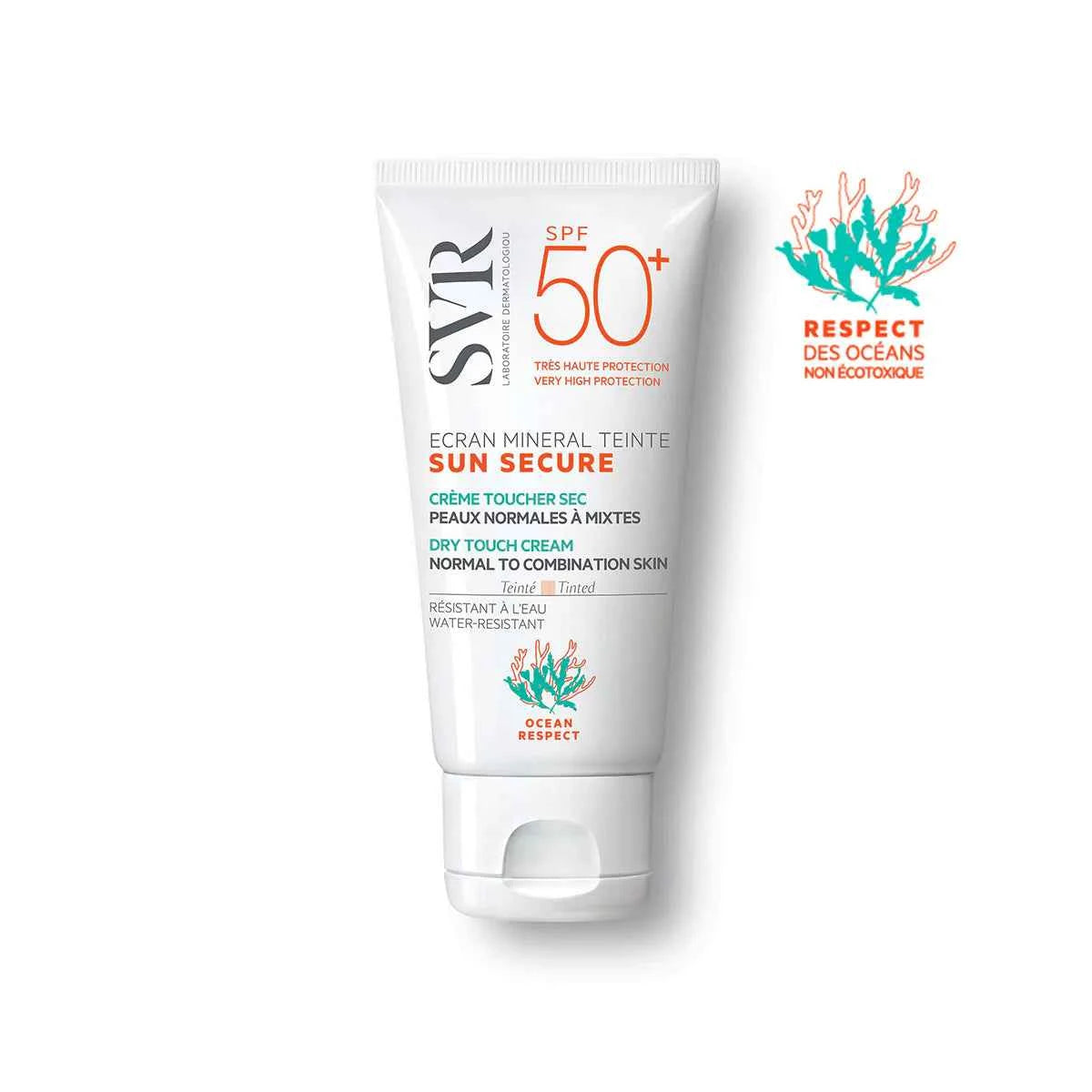 SVR SUN SECURE Écran Minéral Teinté Peaux Normales à mixtes 1 SVR SUN SECURE Écran Minéral Teinté Peaux Normales à mixtes