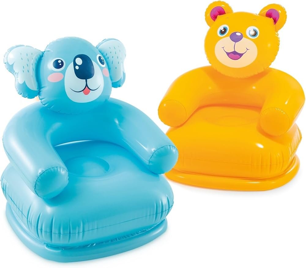 Fauteuil gonflable animaux Intex 68556NP BLEU 1 Fauteuil gonflable animaux Intex 68556NP BLEU