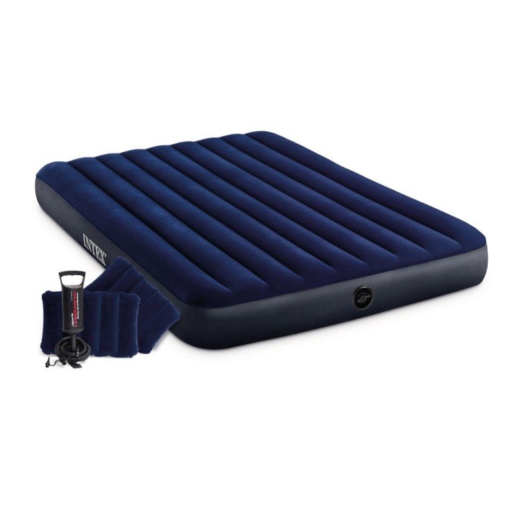 Matelas gonflable Classic Downy Large 2 personnes Intex 64765 1 Matelas gonflable Classic Downy Large 2 personnes Intex 64765