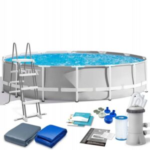 Piscine Intex Prism Frame ronde 4.57×1.22m 26726NP