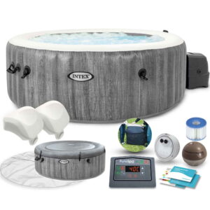 Spa gonflable Smart WiFi Baltik Intex 4 places 28440
