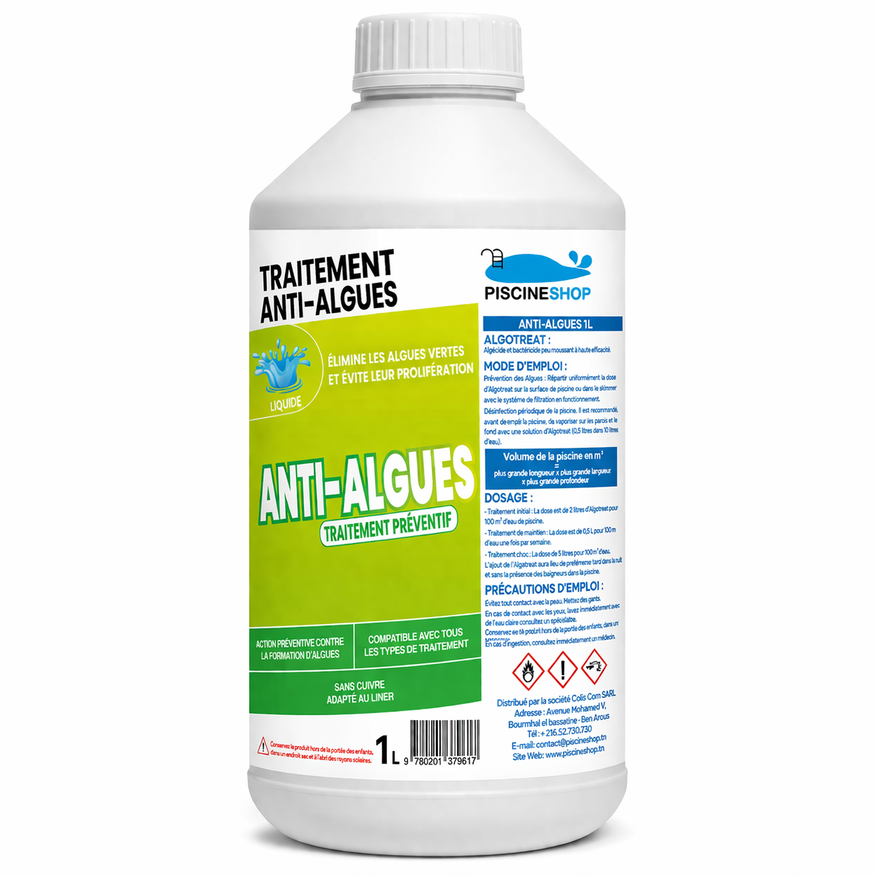 ANTI-ALGUES 1L – TRAITEMENT PRÉVENTIF PISCINESHOP 1 ANTI-ALGUES 1L – TRAITEMENT PRÉVENTIF PISCINESHOP
