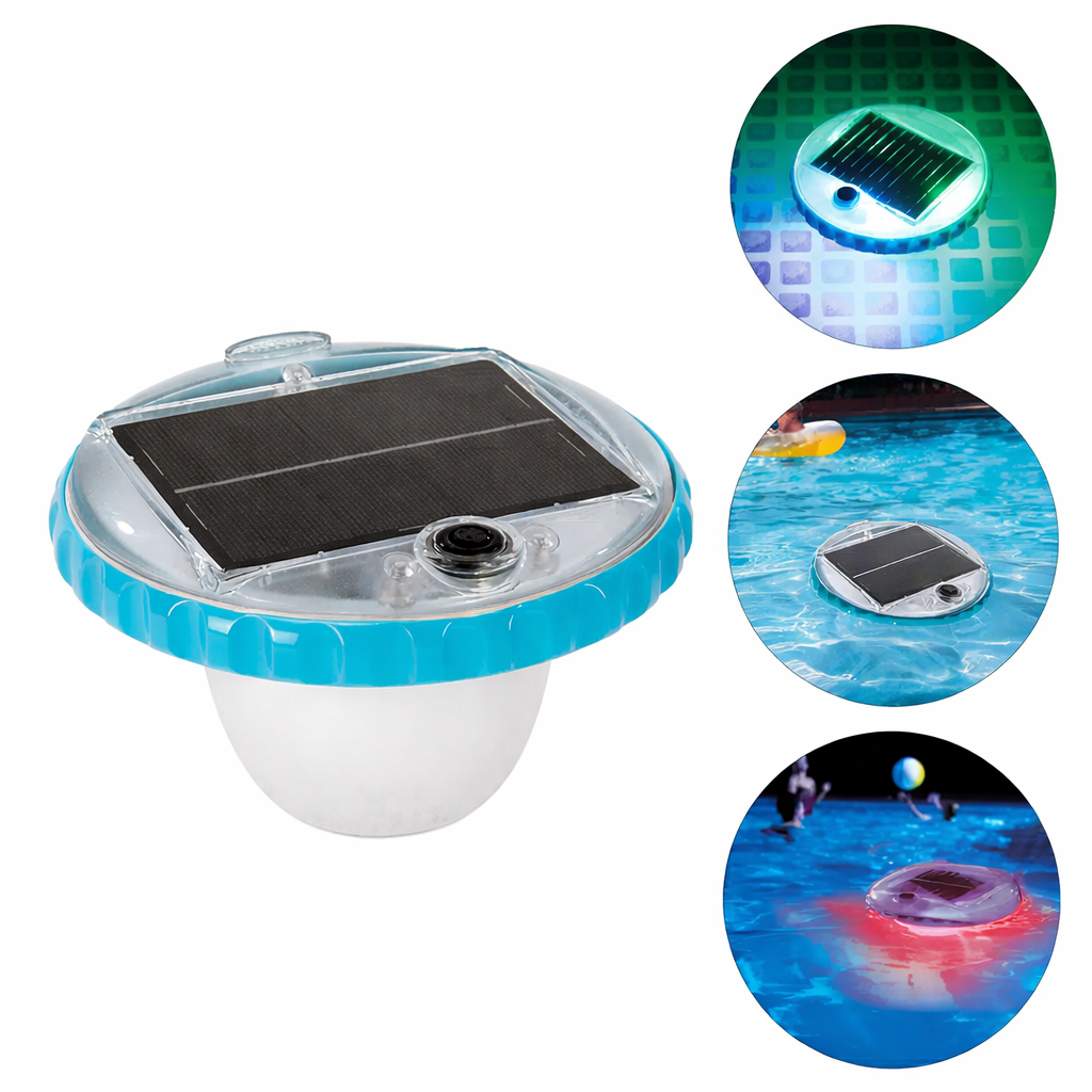 Lampe Flottante Solaire Multicolore Intex 28695 1 Lampe Flottante Solaire Multicolore Intex 28695