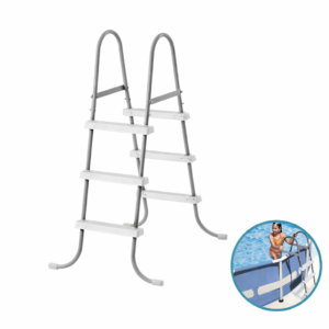 INTEX 28064 – Échelle de piscine (pour piscine de 91 cm)