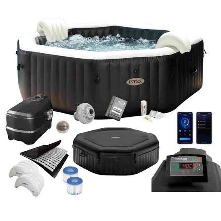 Spa gonflable Carbone 6 places INTEX 28462 1 Spa gonflable Carbone 6 places INTEX 28462