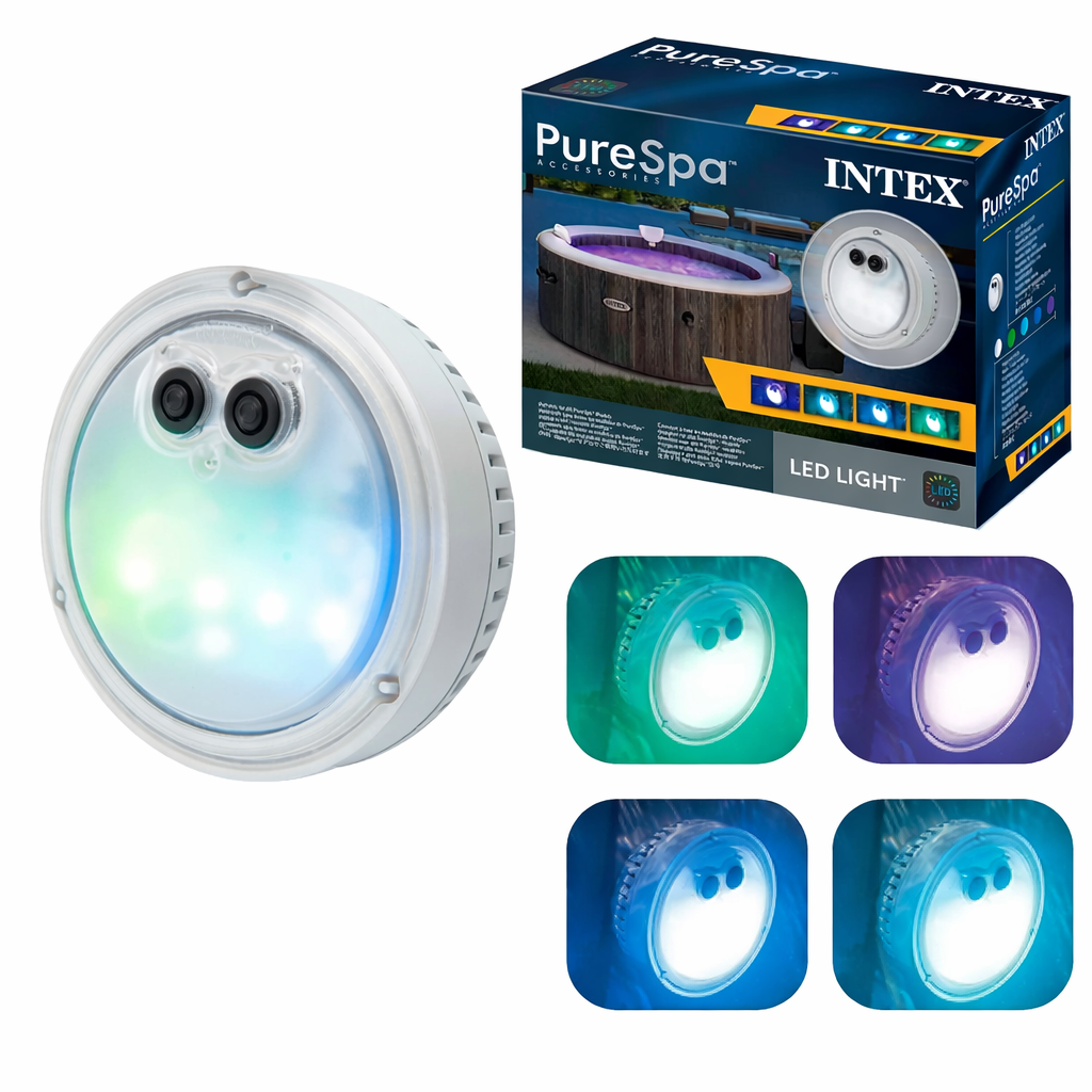 Lumière d’ambiance LED Intex spa gonflable Bulles 28503 1 Lumière d’ambiance LED Intex spa gonflable Bulles 28503