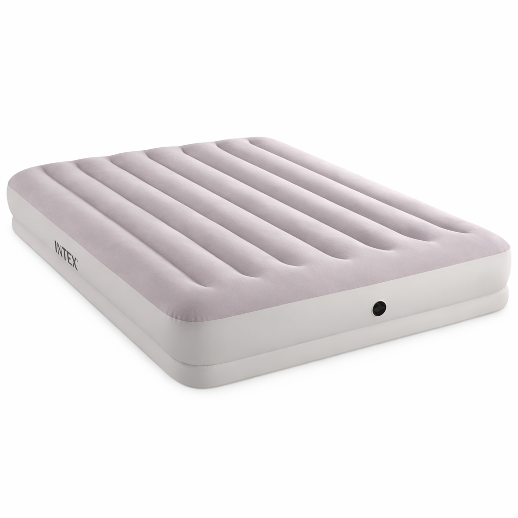 Matelas gonflable Intex Queen Dura, Beam Prestige Mid, Rise avec port USB150, dimensions gonflé : 1,52 m x 2,03 m x 30 cm, 64179 1 Matelas gonflable Intex Queen Dura, Beam Prestige Mid, Rise avec port USB150, dimensions gonflé : 1,52 m x 2,03 m x 30 cm, 64179