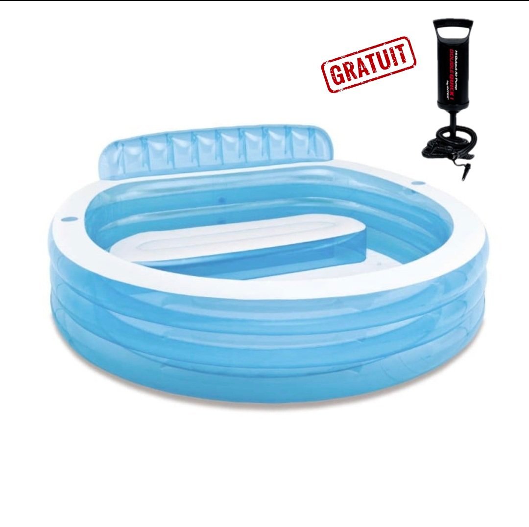 Petite piscine Aqua Lounge Intex 57190NP 1 Petite piscine Aqua Lounge Intex 57190NP