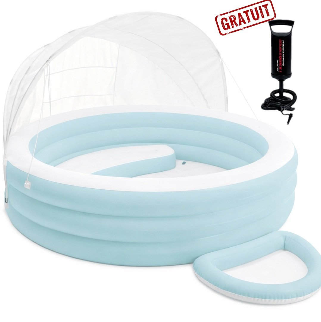 Petite piscine pastelle avec ombrelle INTEX 57195NP 1 Petite piscine pastelle avec ombrelle INTEX 57195NP