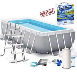 Piscine Prism Frame rectangulaire 4.00×2.00×1.00m Intex-26788NP