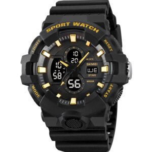 Montre de Sport de Mode pour Hommes 3 Temps Chrono SKmei 2117