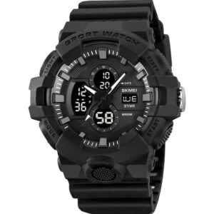 Montre Skmei Electroniques Numériques Grand Double Affichage Étanche pour homme