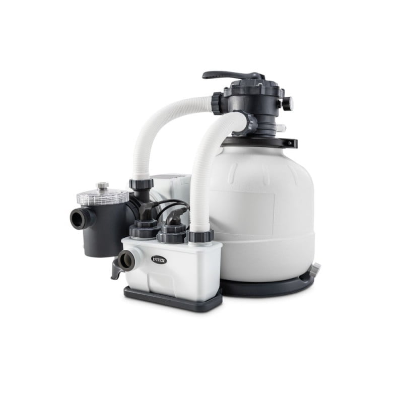 Combiné filtre sable stérilisateur au sel 6m³/h+ QX2100 Intex 26676 1 Combiné filtre sable stérilisateur au sel 6m³/h+ QX2100 Intex 26676