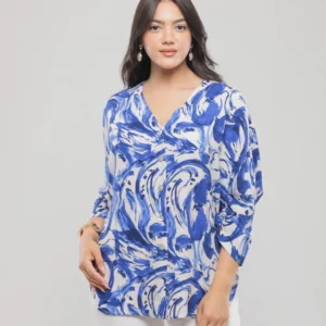 CHEMISE FLUIDE À COL CLASSIQUE