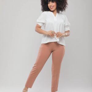 BLOUSE AMPLE EN TISSU LÉGER