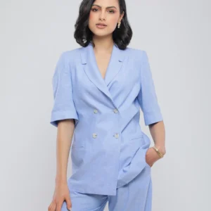 BLAZER MANCHES COURTES