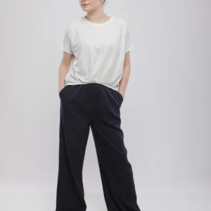 PANTALON WIDE-LEG MINIMALISTE