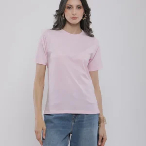 T-SHIRT BASIQUE A COL ROND