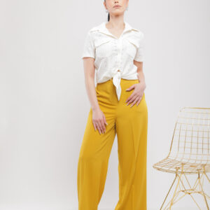 PANTALON CULOTTE A FINITION REVERS