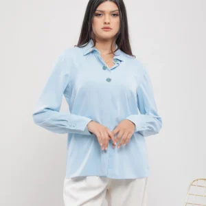CHEMISE EN TISSU FLUIDE
