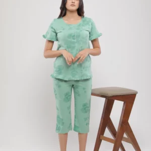 PYJAMA IMPRIME AVEC PANTACOURT