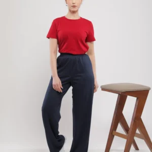 PANTALON DE JOGGING À TAILLE ÉLASTIQUE ET PATCH SIGLÉ