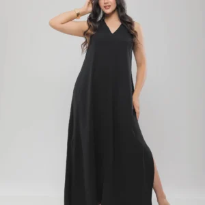 ROBE LONGUE SANS MANCHES