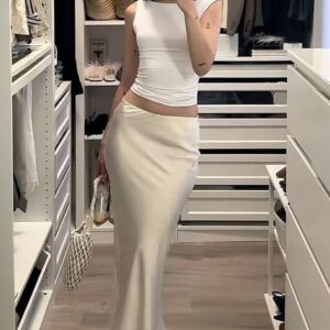 JUPE SATIN