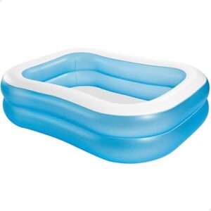 Piscine Rectangulaire Intex Blanc Bleu 203x152x48cm 57180