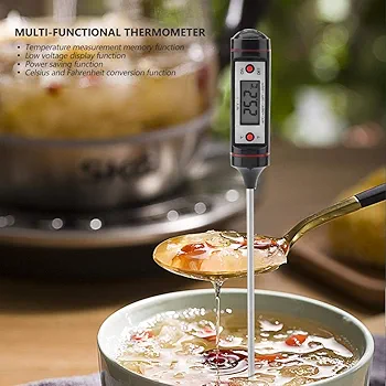 THERMOMETRE DE CUISSON DIGITAL A SONDE -50 A +200°C 1 THERMOMETRE DE CUISSON DIGITAL A SONDE -50 A +200°C