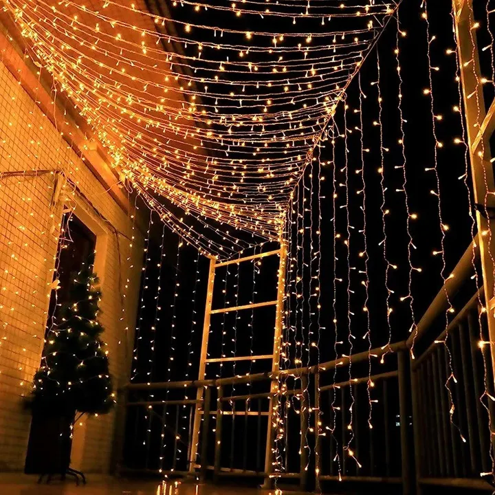 Guirlande Lumineuse LED 100 Lampes – 10 m – Blanc Chaud Clignotant 3 ecaaffffbaaa jpg xq jpg