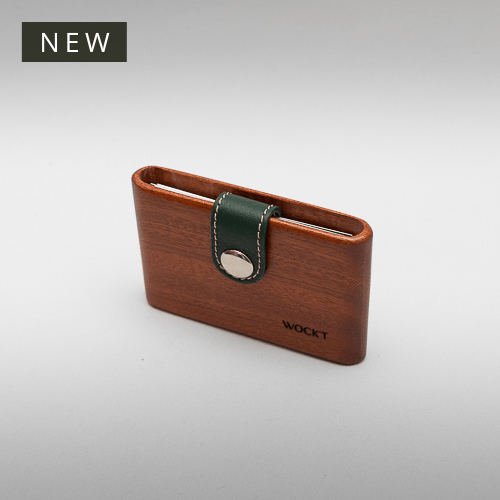 The Dot : Acajou Cuir Olive 1 The Dot : Acajou Cuir Olive
